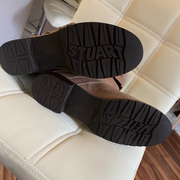 Stuart Weitzman Leather Saddle Booties - Picture 4 of 4